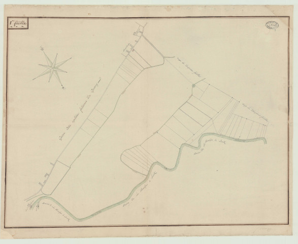 Sainte-Geneviève-Lès-Gasny - Minutes de plans parcellaires. *