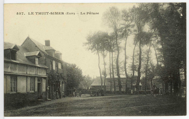 Thuit-Simer (Le). La Pâture.