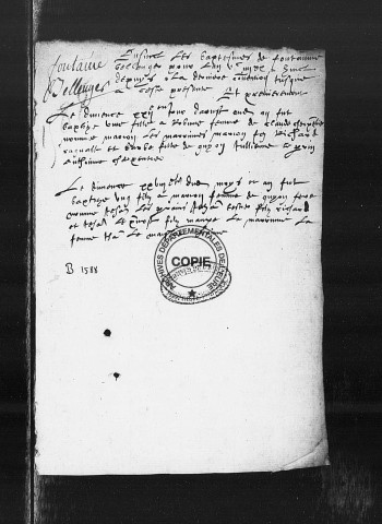 BMS (1588-1766)