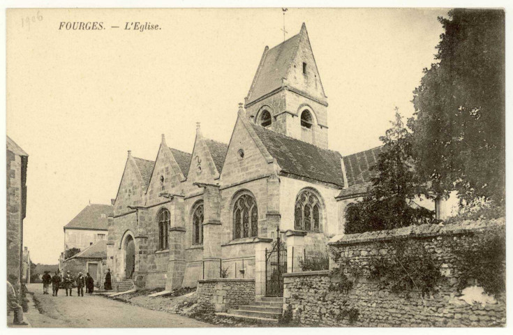 Fourges. L'Eglise.