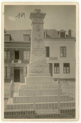 Conteville. Aux enfants de Conteville morts pour la France- 1914-1918.