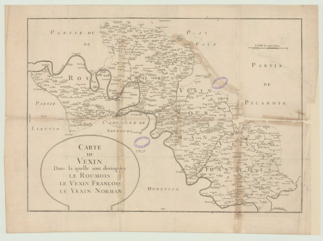 Carte du Vexin