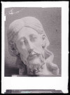 Moulage de la tête du Christ, exposé au musée du Trocadéro de Paris (Seine).