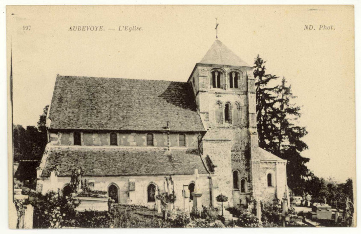 Aubevoye. L'église.