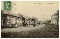 Avrilly. Route de Saint-André.