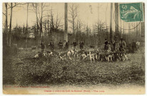 Breteuil-sur-Iton. Chasse à courre en forêt de Breteuil-Une Curée.