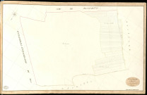 Sacquenville. Section E _ de Brottemare _ 1re de 2 Feuilles