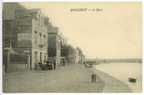 Quillebeuf-sur-Seine. Le Quai.