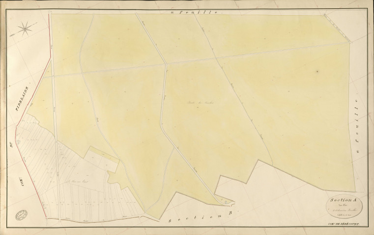 Sébécourt. Section A _ des Clos _ 4e et dernière Feuille