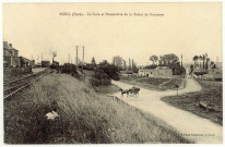 Bueil. La Gare et Perspective de la Route de Garennes.