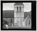 Église de Brestot (Eure), clocher.