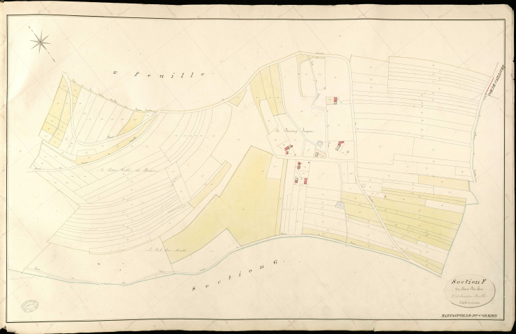 Martainville-du-Cormier. Section F _ du Bois Bercher _ 3e et dernière Feuille