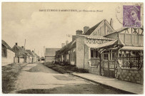 Armentières-sur-Avre. Vue d'une rue.