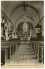 Bosc-Roger-en-Roumois. Intérieur de l'Eglise.