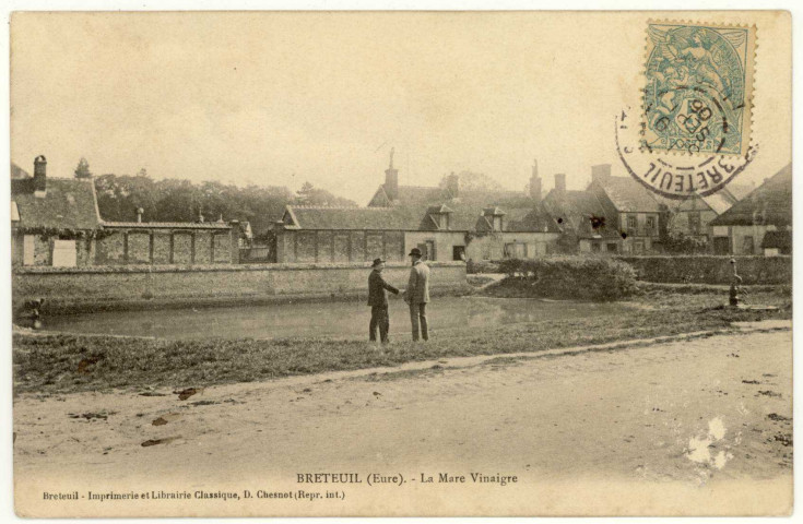 Breteuil-sur-Iton. La Mare Vinaigre.
