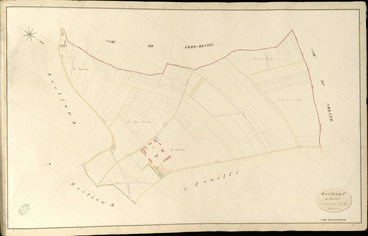 Beaubray. Section C _ du Colombier _ 2e et dernière Feuille