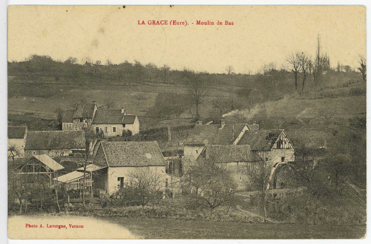 Saint-Pierre-de-Bailleul. La Grace Moulin de Bas.