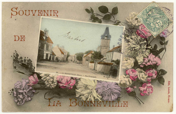 Bonneville-sur-Iton (la). Souvenir de la Bonneville.