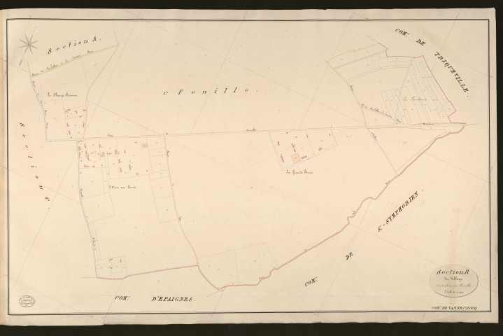 Vannecrocq. Section B _ du Village _ 2e et dernière Feuille