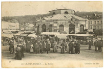 Andelys (Les). Le Grand Andely. - Le Marché.