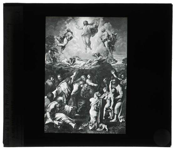 Tableau "La Transfiguration" de Raphaël au Vatican.
