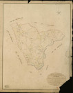 Authenay. Tableau d'assemblage _ du Plan Parcellaire de la Commune d'Authenay _ Canton de Damville - Evreux - Eure. _ Terminé sur le Terrain le 20 Novembre 1830 , sous l'administration de M. de Monicault, Préfet _ M. Routier Maisonville, Maire _ sous la Direction de M. Garnier, Directeur des Contributions directes _ M. Le Fébure, Géomètre en Chef. _ Par M. Lenglet, Géomètre de 1re classe.