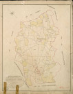 Martainville-du-Cormier. Tableau d'assemblage _ du Plan Parcellaire de la Commune de Martainville du Cormier _ Canton de Pacy sur Eure - Evreux - Eure. _ Terminé sur le Terrain le 25 Novembre 1851, sous l'administration de M. Le Comte Guyot, Préfet _ M. Langlois, Maire _ et sous la Direction de M. Chauveau, Directeur des Contributions directes _ M. Lefébure, Géomètre en Chef. _ Par M. Lefebure, Géomètre de 1re classe.