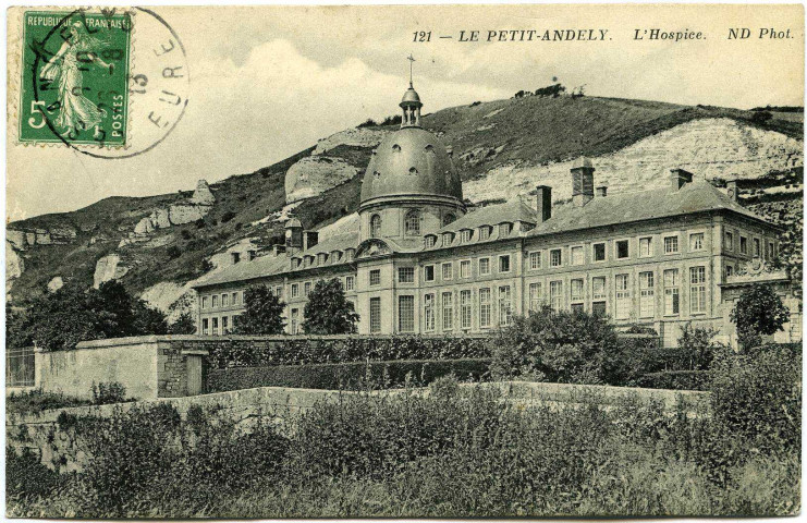 Andelys (Les). Le Petit Andely L'Hospice.