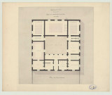 Evreux _"Projet de construction d'une Ecole Normale".