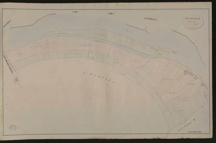 Tosny. Section A _ de Port Morin _ 1re de 3 Feuilles