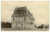 Dangu. Le Château, vu de Côté.