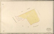 Sainte-Croix-sur-Aizier. Section C _ de l'Eglise et des Bois de Fécamp _ 2e et dernière Feuille