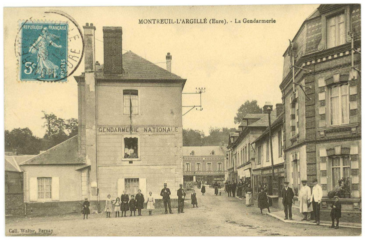 Montreuil-l'Argillé. La Gendarmerie.