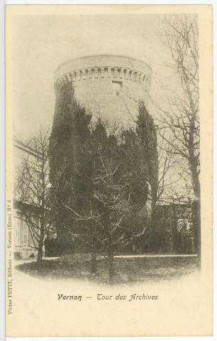 Vernon-Ville. Tour des Archives.