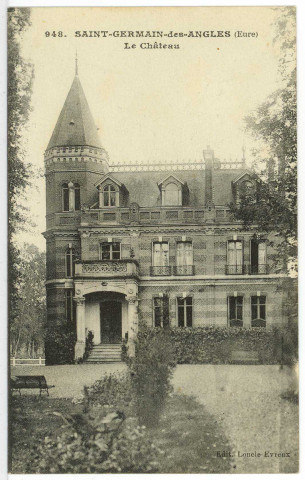 Saint-Germain-des-Angles. Le Château.