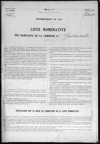 GUICHAINVILLE 1936