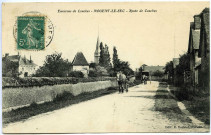 Nogent-Le-Sec. Route de Conches.