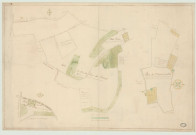 Tilleul (Le) (Seine-Maritime) - "Plan des terres de la ferme du Tilleul avec la petite ferme de Sainte-Marie-au-Bois". *