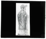 Église de Roman (Eure), statue de Saint-Aignan.