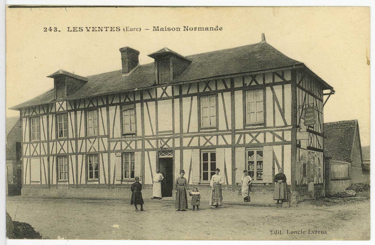 Ventes (Les). Maison Normande.
