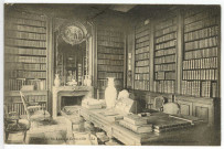 Saint-Aubin-d'Ecrosville. Château de Saint-Aubin-d'Ecrosville - La bibliothèque.