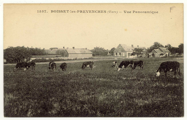 Boisset-les-Prévanches. Vue Panoramique.