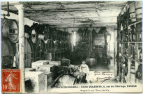Evreux-Ville. Distillerie Ebroïcienne - Émile Delahays Rue de L'Horloge - Magasin aux Eaux de Vie.