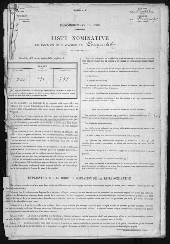 BOUQUETOT 1906