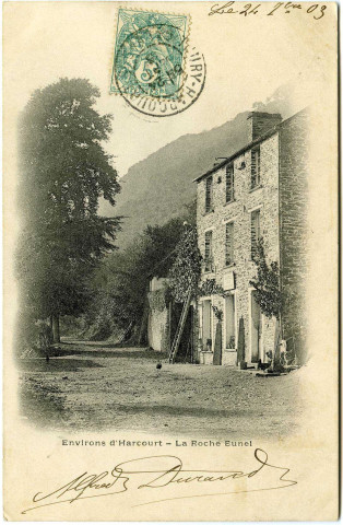 Hacqueville. Environs d'Harcourt - La Roche Bunel.