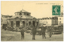 Andelys (Les). Le Grand Andely. - Le Marché.