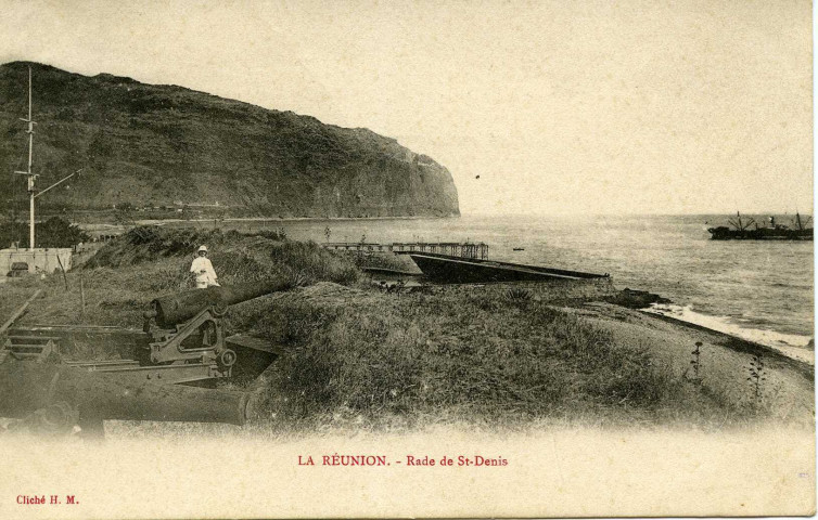 LA RÉUNION. - Rade de St-Denis