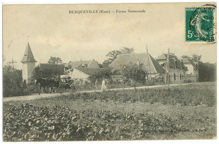 Herqueville. Ferme Normande.