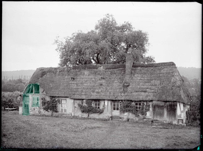 Chaumière de Condé-sur-Risle (Eure).