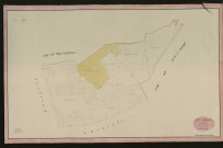 Bosc-Roger-sous-Baquet. Section A _ des Moutières _ 1re de 2 Feuilles